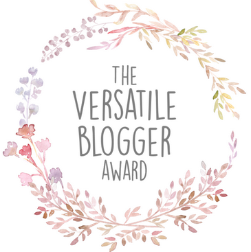 The Versatile Blogger Award Header